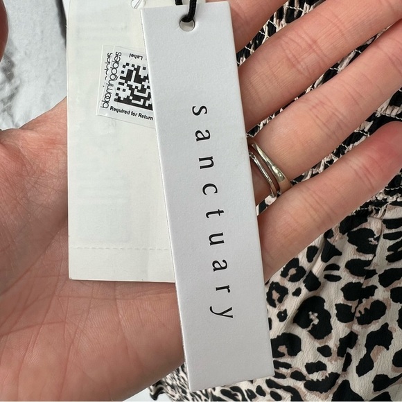 NWT Sanctuary Fresh Breeze Leopard Print Dress In‎ Classy Cat - Picture 10 of 16